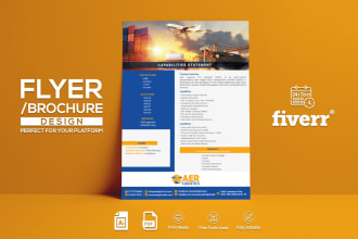 do mortgage, open house, broker, real estate flyer or brochure design in 24 hrs