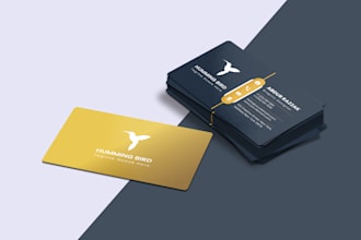 do an exclusive luxury, minimalist, business card, name card, visiting card