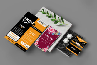 design thank you card for amazon