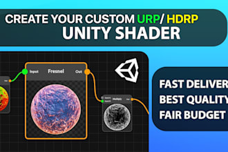 create custom unity shaders for urp and hdrp