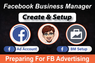 create and setup fresh facebook business manager and ads account