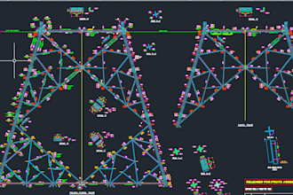 create shop drawing for steel structure