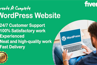 be your wordpress developer for website or blog