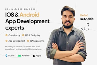 create flutter app for you