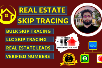do skip tracing for real estate business and llc skip tracing