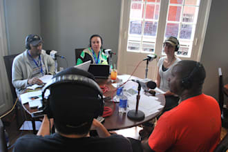 broadcast your 15 sec spot on one award winning World Footprints Radio Show