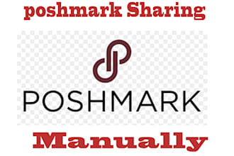 your poshmark share manually for 6 days times 24x3