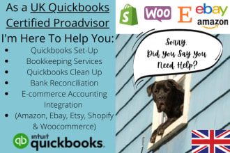 bookkeep quickbooks for ecommerce and small business