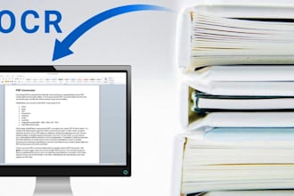 convert scanned pdf into word, pdf and excel