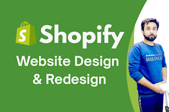 design, redesign shopify store, shopify website