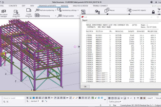 do steel structure material takeoff