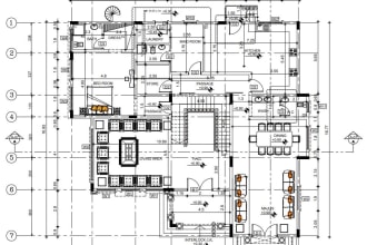 do architecture floor plan, elevation, section, in revit bim