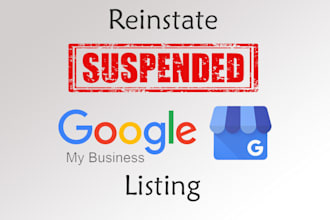 reinstate suspended google my business gmb listing