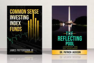 make amazon kdp book cover ebook cover paperback cover design or redesign