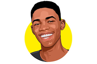 draw big head cartoon from your photo