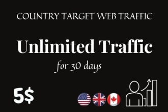 bring country target daily visitors to your web site