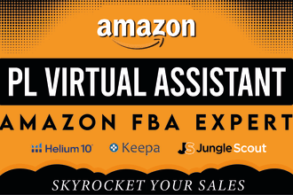 be your amazon listing expert virtual assistant VA amazon fba ppc