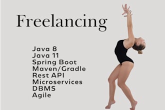develop java, spring boot, microservice, rest application