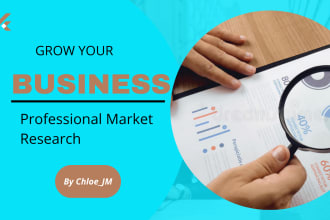 do market research, competitor analysis and swot analysis