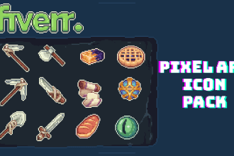 create pixel art icon assets for your game