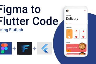 design UI figma to flutter app