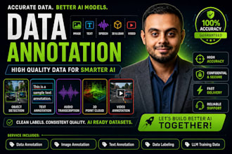 do data annotation, data labeling, image annotation, and ai training