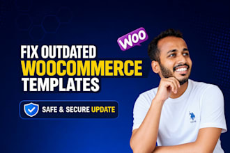 fix woocommerce outdated template errors and update safely