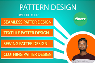 design seamless, textile,fabric,cloth pattern maker