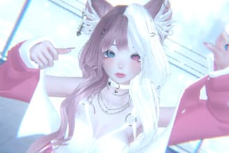 create your custom vrchat or vtube avatar