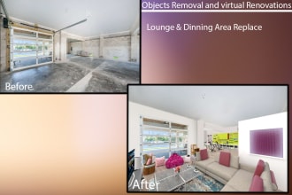 do virtual staging, and virtual furniture services