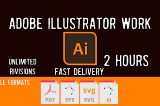 do or edit any adobe illustrator work efficiently