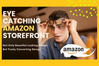 create conversion based eye catching amazon storefront