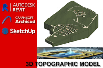 create a 3d model from topographical data from lidar, xyz, clouds, or contours