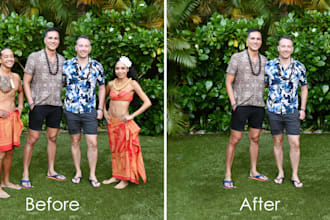 remove people, unwanted object from photo