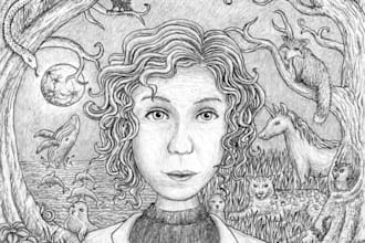make hand drawn graphite art for your poet, book, cover