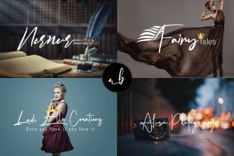 do script handwritten signature luxury text logo design
