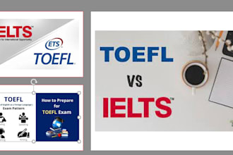 be your professional and expert tutor for toefl and ielts