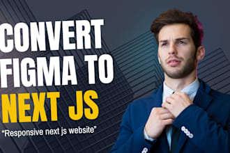 convert figma to react, vue and next js