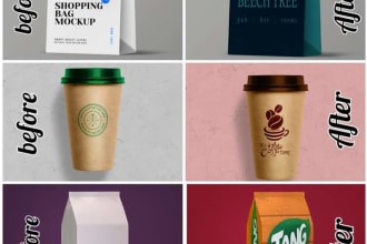 design product packaging, bag design, box design and label for you