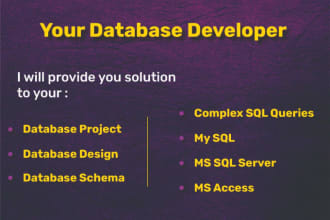设计您的MySQL数据库SQL查询ERD图Java和Python项目