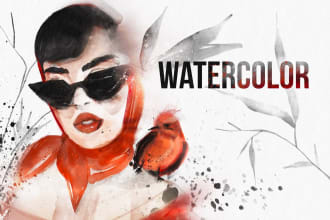 paint any watercolor illustration