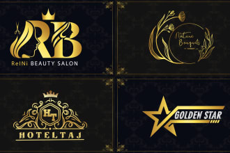 design luxury royal fashion minimal branding logo