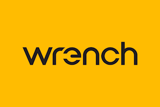 design simple, minimal, text, font logo in 5 hours
