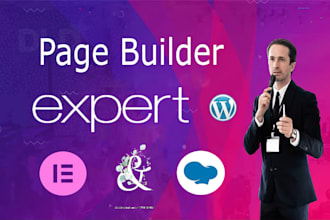 create wpbakery or elementor website