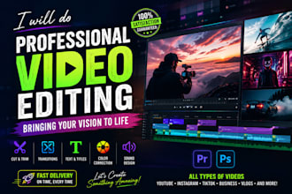 do professional video editing for corporate videos
