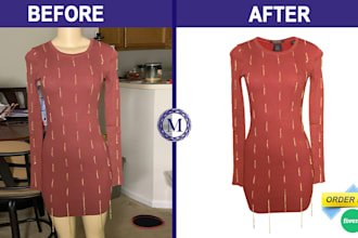 background removal, ghost mannequin, or neck joint services