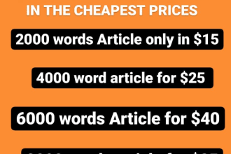 write your SEO amazon affiliate articles and buying guide