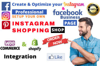 build setup professional facebook and instagram business page