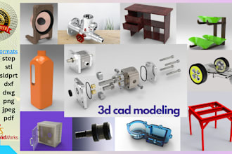 do 3d cad modeling,3d printing,stl,stylish product design