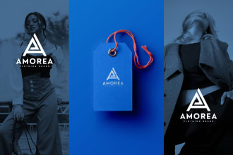 do premium luxury fashion and clothing brand logo design
